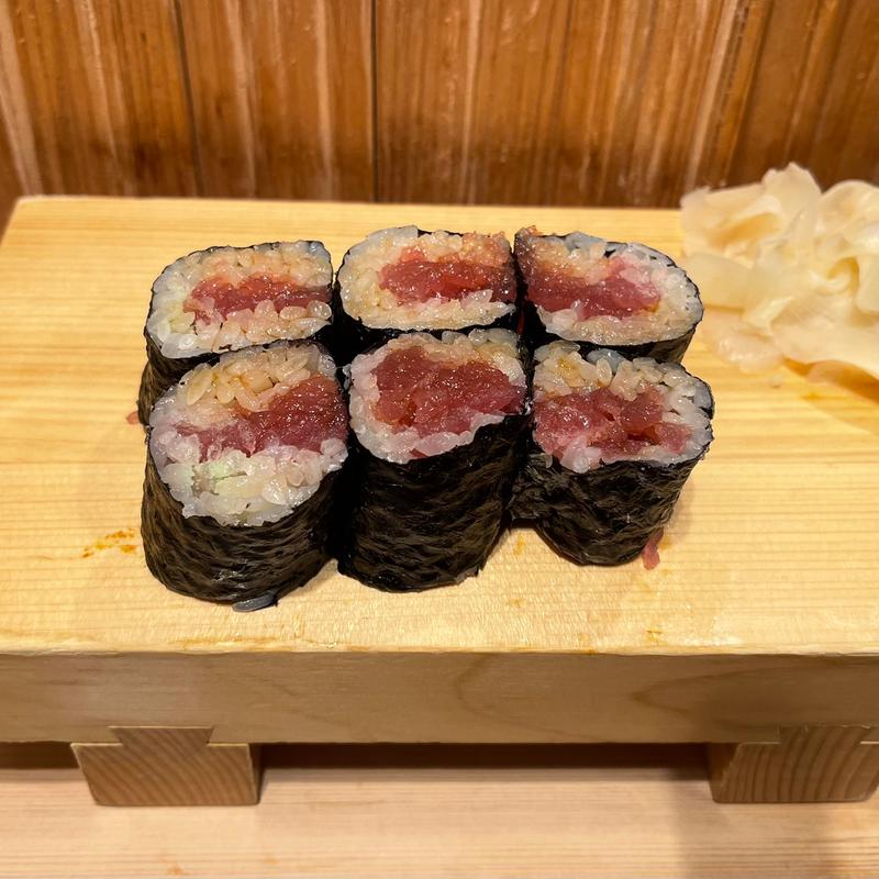 鉄火巻き(鮨屋とんぼ 栄店)