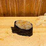 いか塩辛軍艦(鮨屋とんぼ 栄店)