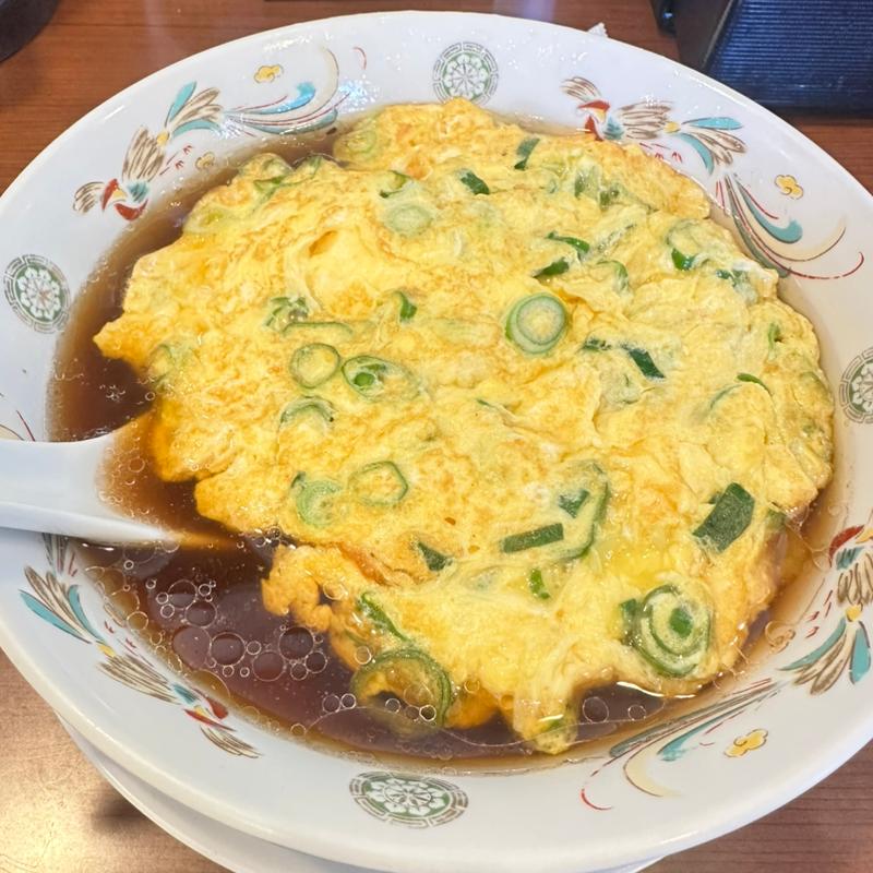ネギ玉ラーメン(栄楽)