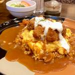 カキトルコライス(喫茶ベル)