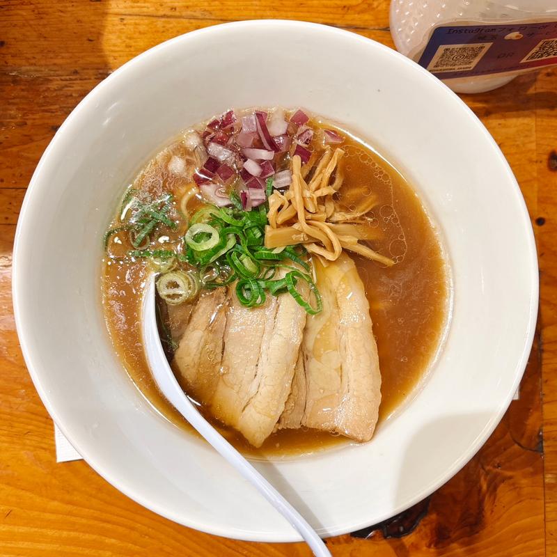 焼きあごと蛤中華そば醤油(中華そば あかし(鶴見))