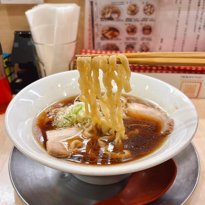 喜多方ラーメン(食堂 七彩)