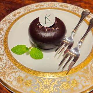 ドブレカー(チョコレートケーキ)(上通 紫苑珈琲店)