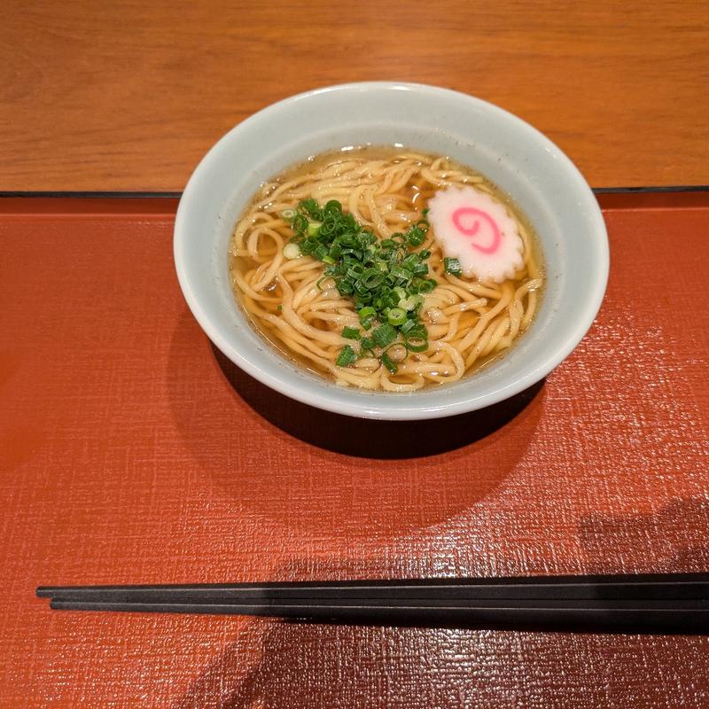 朝ラーメン醤油(麺処直久 丸の内オアゾ店)