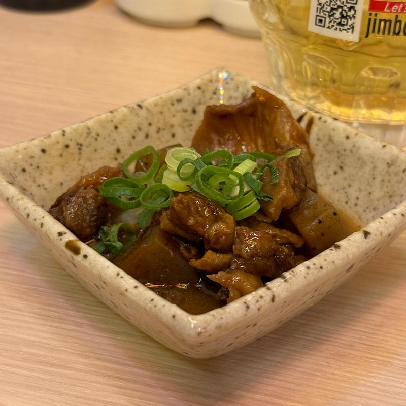 関西風の牛すじどて煮(餃子のかっちゃん)