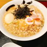 中華そば(背脂普通・煮卵トッピング)