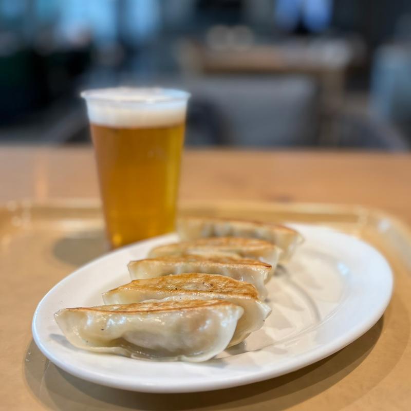 宇都宮の特製餃子(POPUPラーメン)