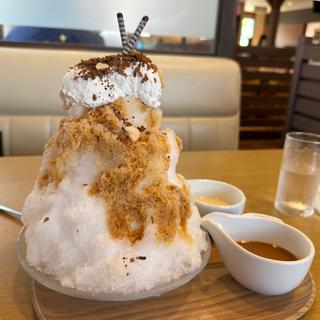 純氷ふわふわかき氷 キャラメルマキアート