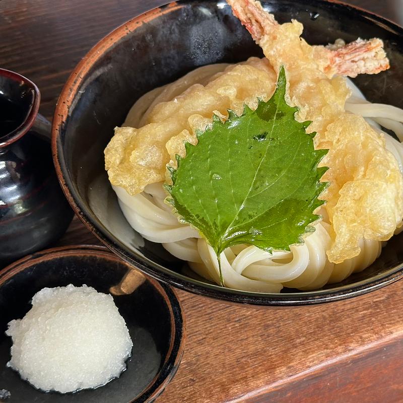 えび天ぶっかけ　大(ざいごうどん本家 わら家)