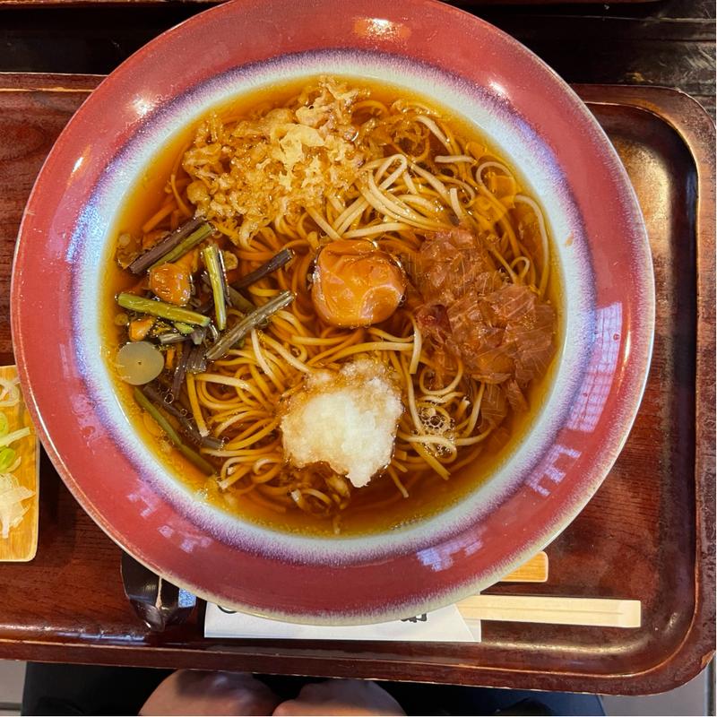 紀州そば(ゆう庵甚五郎)