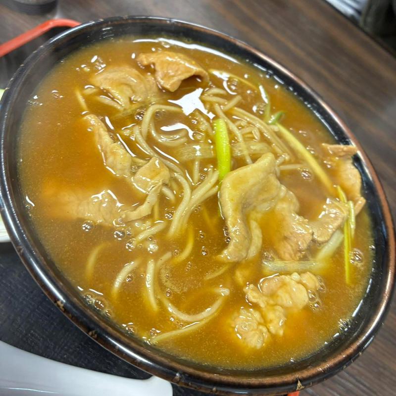 カレー南蛮そば(生そば 小西屋)