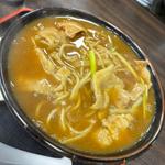 カレー南蛮そば(生そば 小西屋)