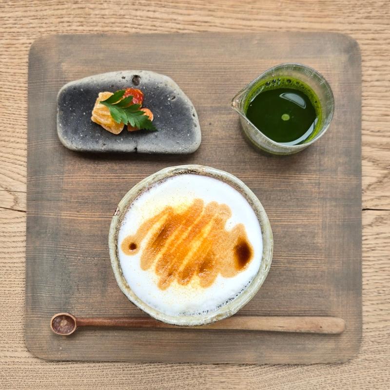 抹茶ラテ(wad omotenashi cafe )