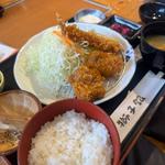 エビ＆ヒレカツランチ(獅子銀 とうじょう店（道の駅 とうじょう）)