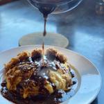 ふわふわオムカレー　チキンカツ