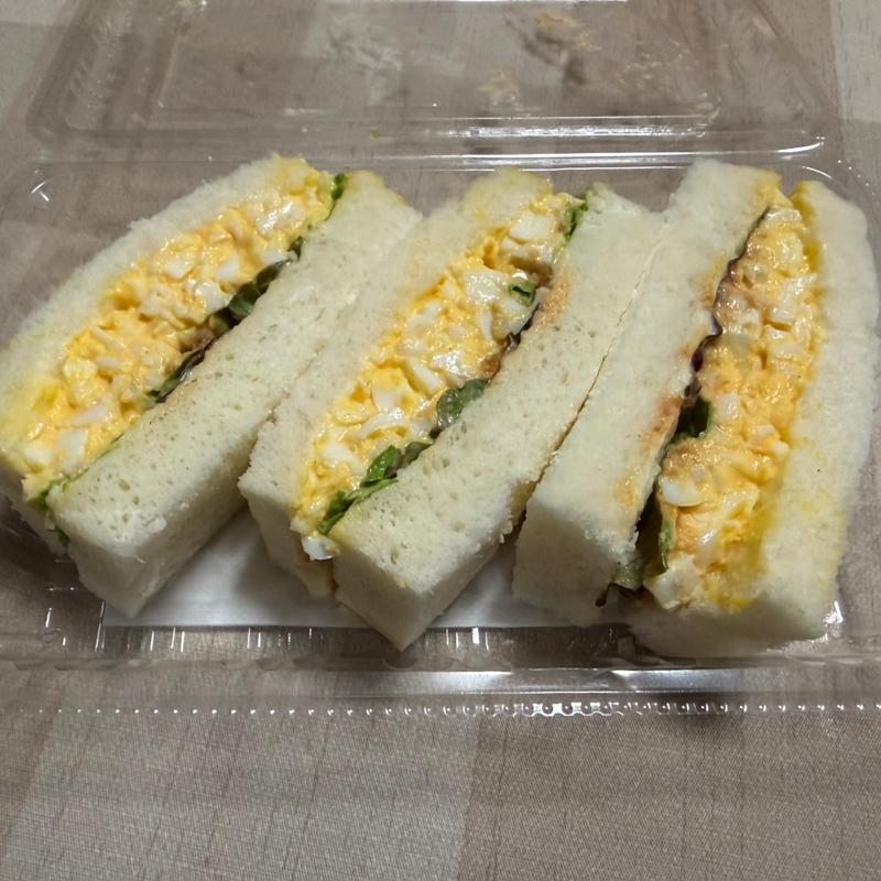 たまごサンド(1枚分)(みるくカフェ )
