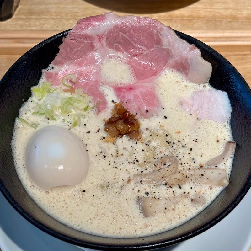 鶏白湯醤油(Sらーめん 篠山本店)