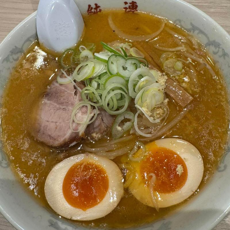 味玉味噌ラーメン(さっぽろ純連 北31条店)