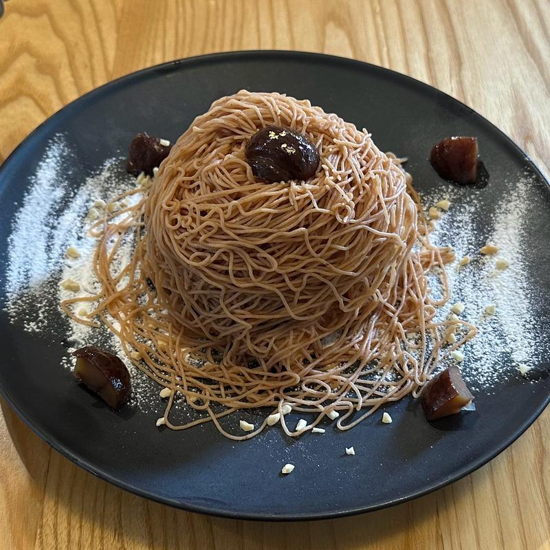 モンブランフレンチトースト(ELOISE's Café （エロイーズカフェ）八ヶ岳店)