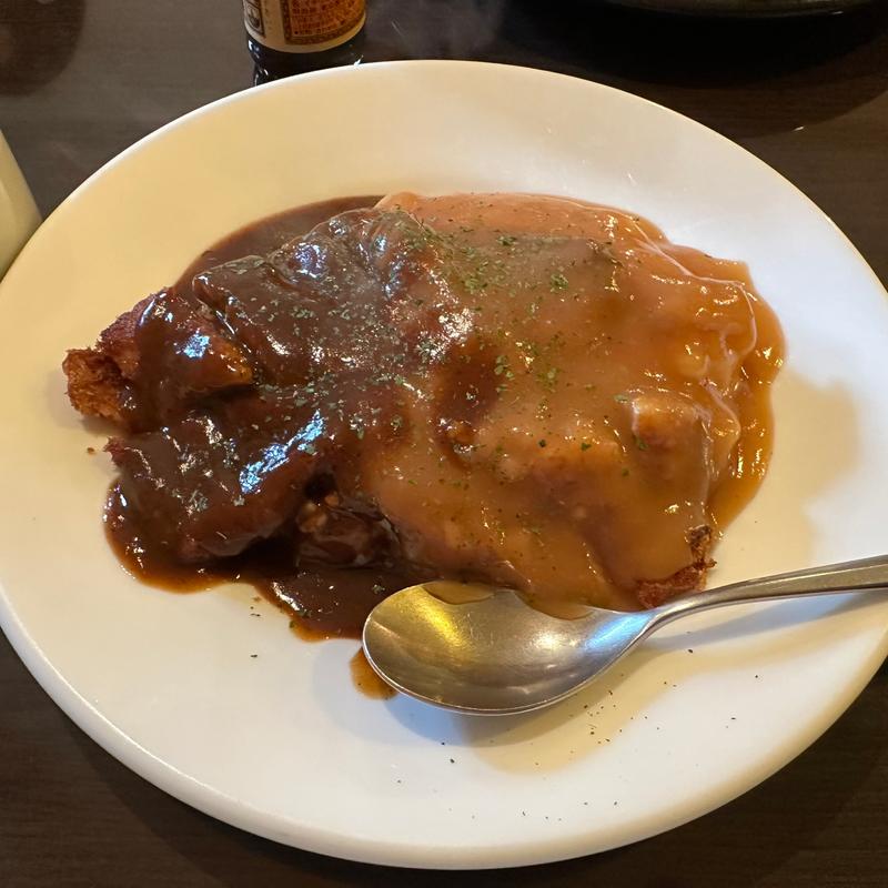 洋風カツ丼 ハーフ＆ハーフ(PEOPLE'S KITCHEN タカゼン)