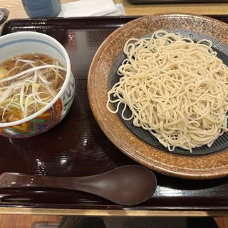 鴨南蛮つけそば(十割そば会 いわき小名浜店)