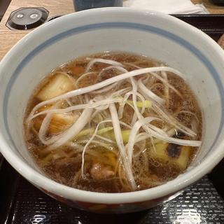 鴨南蛮つけそば(十割そば会 いわき小名浜店)