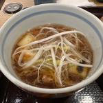 鴨南蛮つけそば(十割そば会 いわき小名浜店)