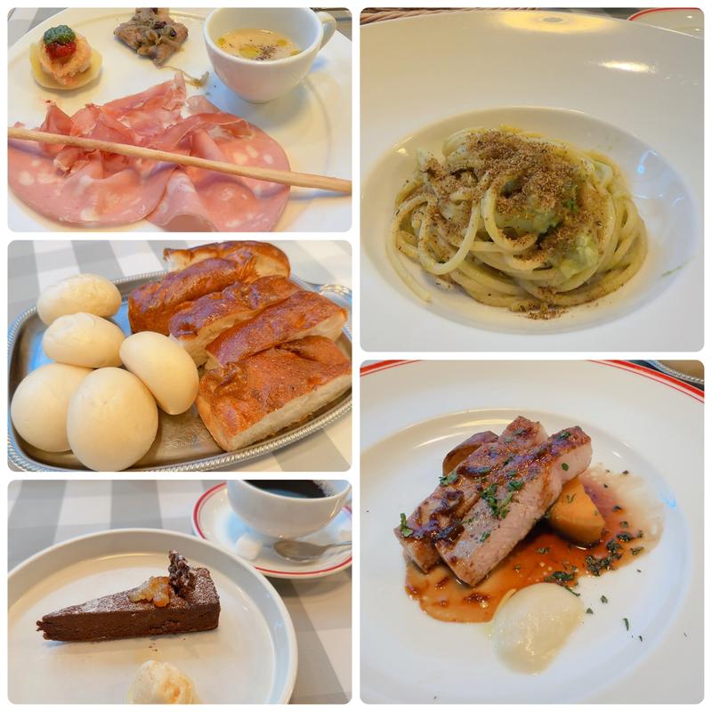 ランチコース　「クラッシコ」(TRATTORIA AL POMPIERE （トラットリア　アル ポンピエーレ）)