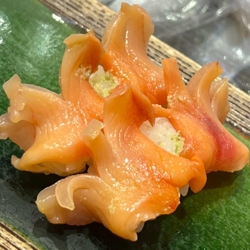 赤貝握り(すし 魚游 関内駅前店)