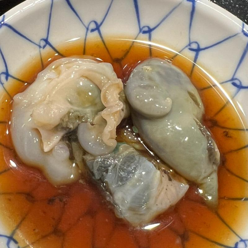 鮑肝酢(すし 魚游 関内駅前店)