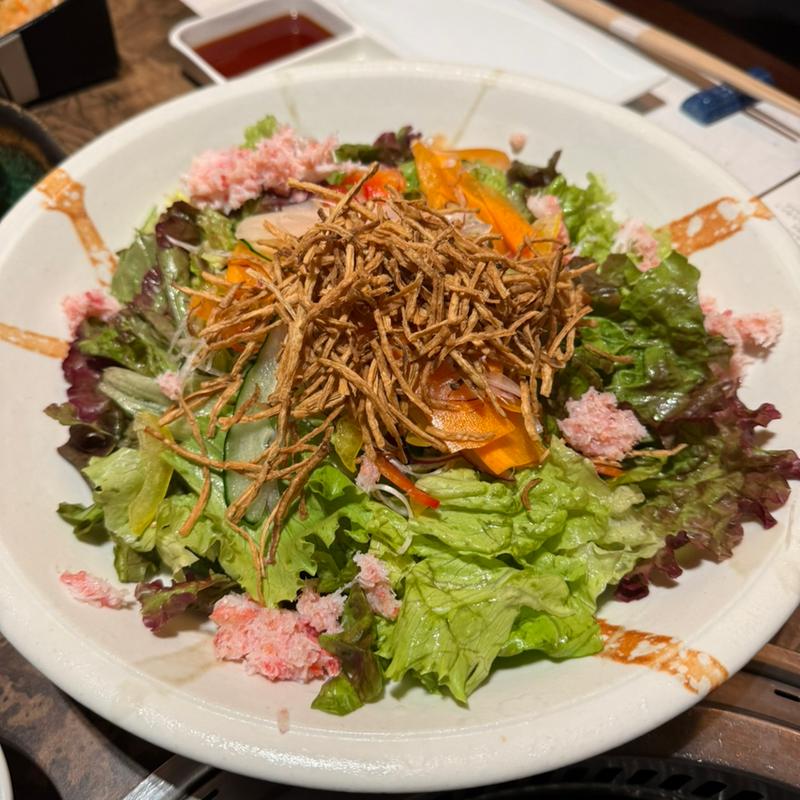 平城苑サラダ(東京焼肉 平城苑 浅草総本店)