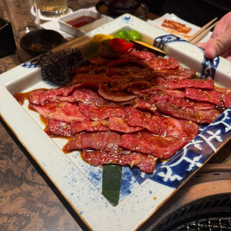 和牛カルビ(東京焼肉 平城苑 浅草総本店)