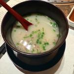 テールと牛骨のスープ