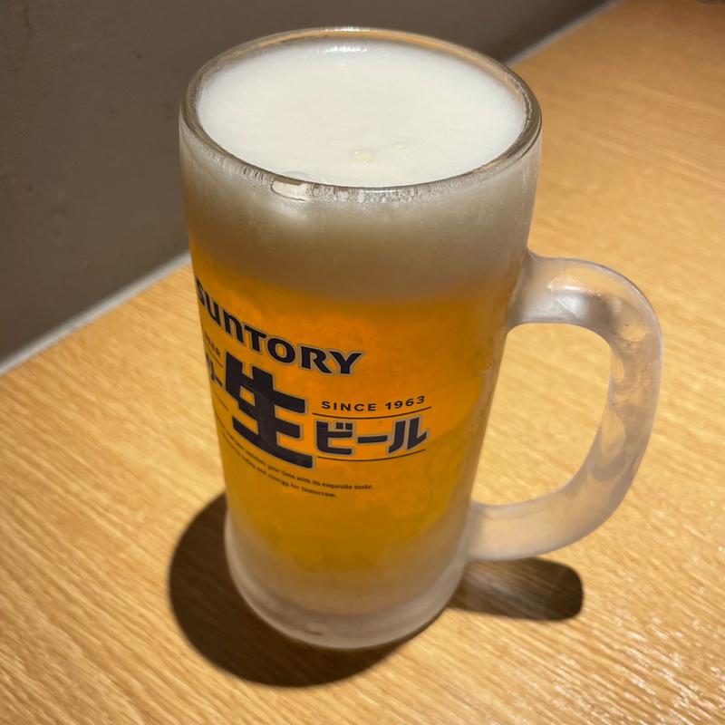 生ビール(焼肉オンドル)