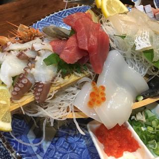 刺身の盛り合わせ