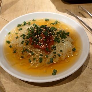 梅干し冷麺(生ラムかんな 銀座コリドー街)