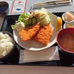 アジフライ定食