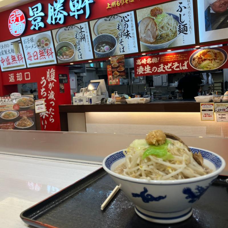 ふじ麺　並(景勝軒 スマーク伊勢崎店)