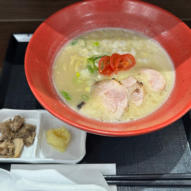 鶏煮干しらーめん塩(鶏煮干しらーめん専門店 麺や いま村 本厚木店)