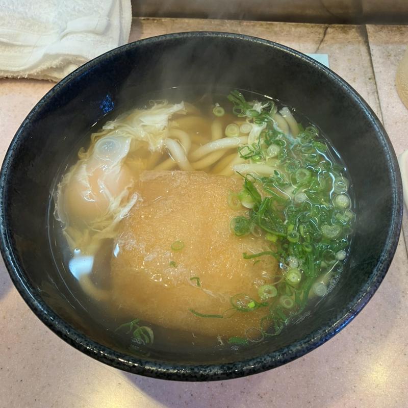 きつねうどん(三国そば)