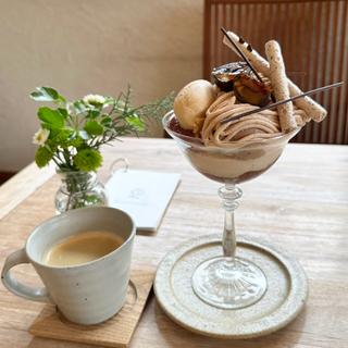 ノワールモンブラン(cafe ひとあし)