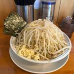 ラーメン(野菜多め、ニンニク)焼きのり