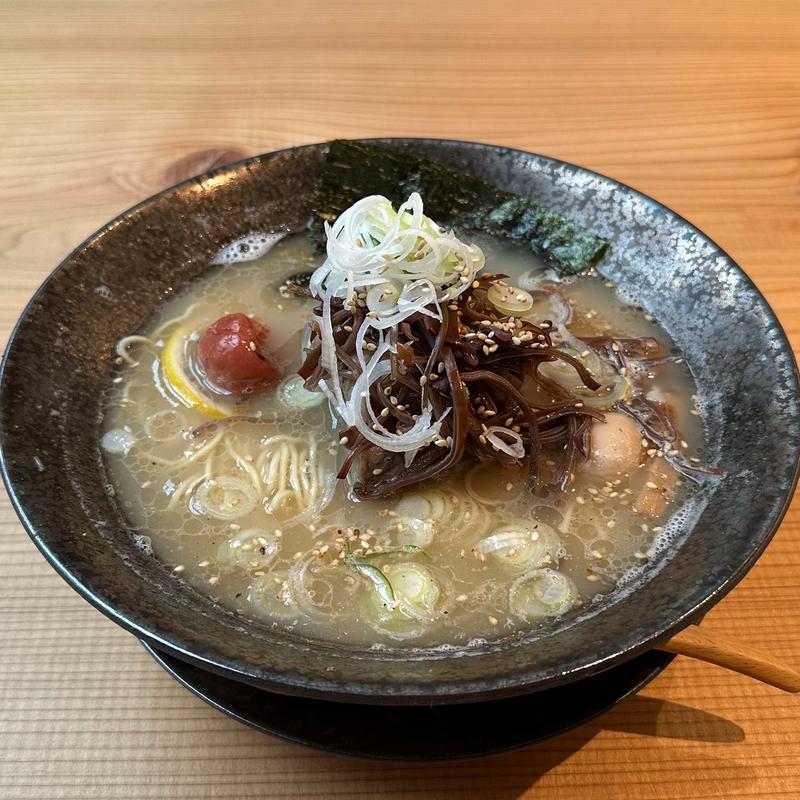 和牛テール塩そば(Beef ＆ Noodles 然)