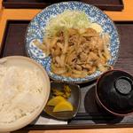 豚生姜焼き定食