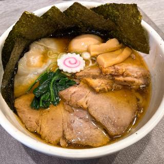 醤油全部のせら〜麺(手打ち 蓮)