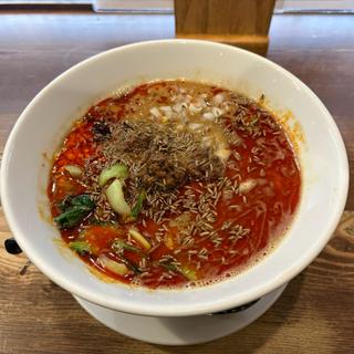 カレー担々麺(四川担々麺 赤い鯨 赤坂店)