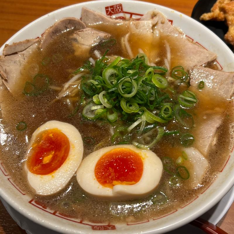 チャーシュー玉子ラーメン(二両半 鶴橋本店 )