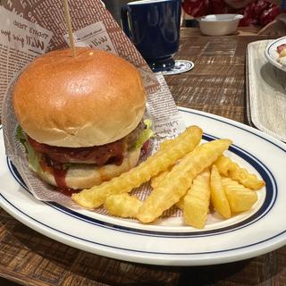 ニックチーズバーガーセット