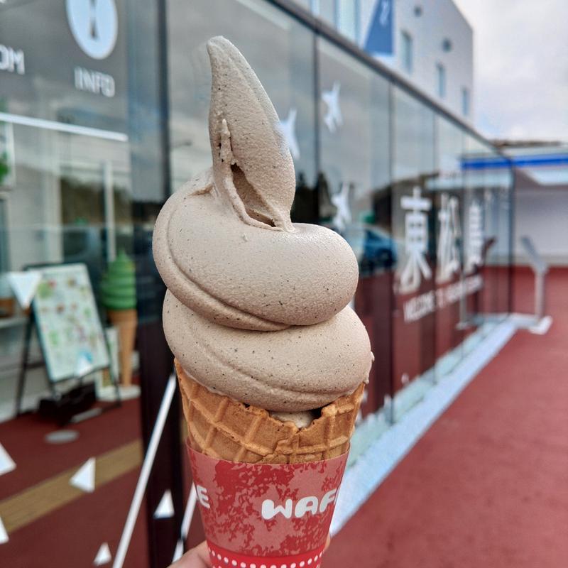 珈琲ソフトクリーム(珈琲工房いしかわ)