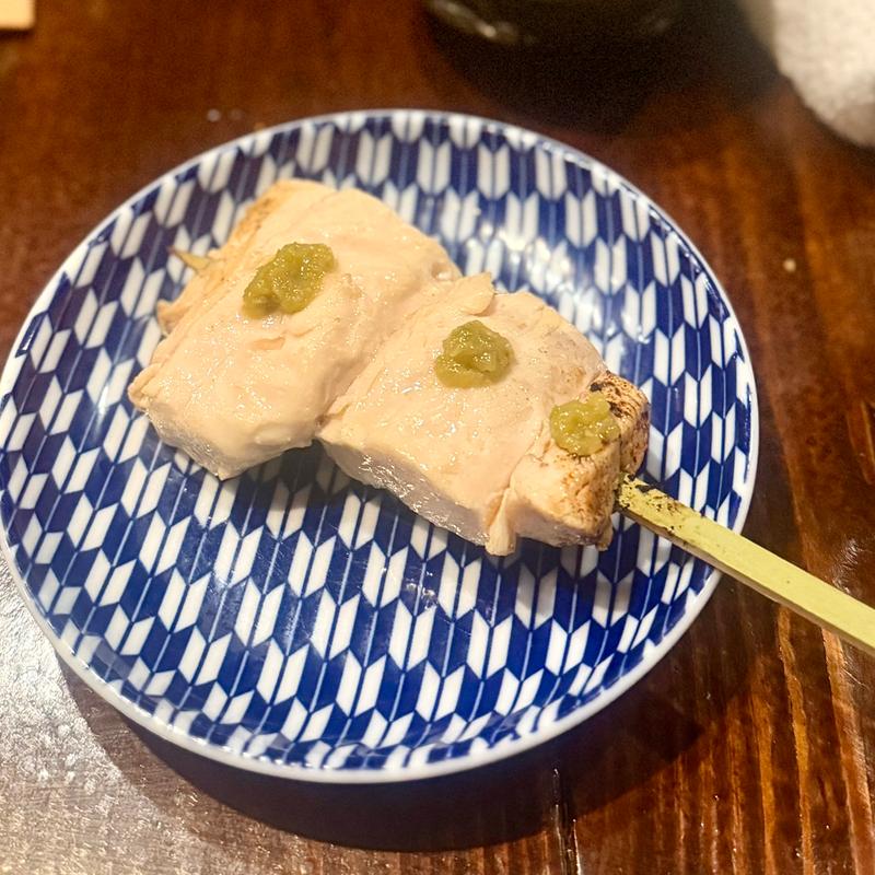 ささみ　柚子胡椒(串焼場 ブギウギ)